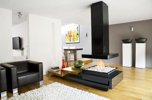 Modern oturma odası tasarımı - iç fikirler fotoğraf