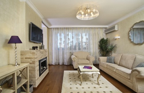 Modern oturma odası tasarımı - iç fikirler fotoğraf
