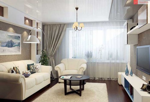 Modern oturma odası tasarımı - iç fikirler fotoğraf