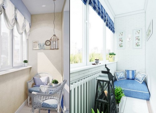 Loggia tasarımı - bir loggia düzenleme fikrinin fotoğrafı