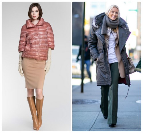 Moda aşağı ceketler 2025-2026 - fotoğraflar, stiller, moda trendleri