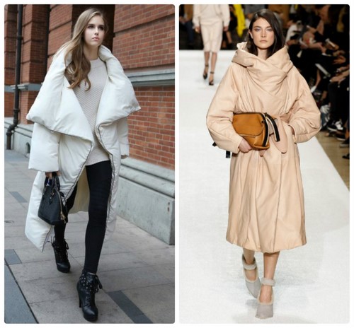 Moda aşağı ceketler 2025-2026 - fotoğraflar, stiller, moda trendleri