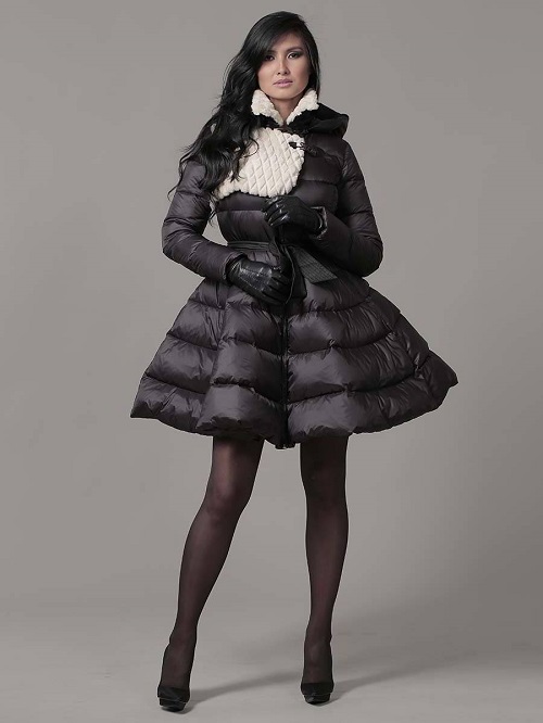 Moda aşağı ceketler 2025-2026 - fotoğraflar, stiller, moda trendleri