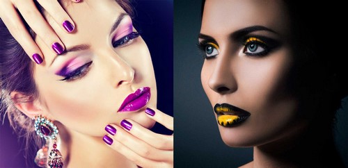 Moda sonbahar makyajı 2025-2026 - fotoğraflar, trendler, sonbahar için makyaj fikirleri