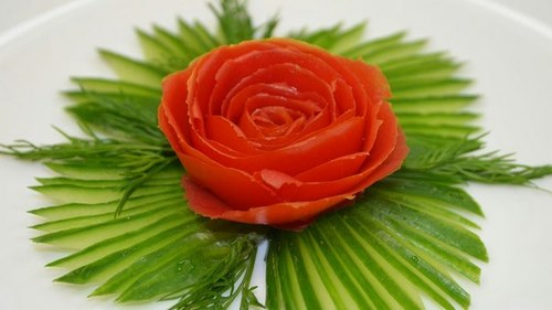 Güzel sebze dilimleme - fotoğraf tasarım fikirleri