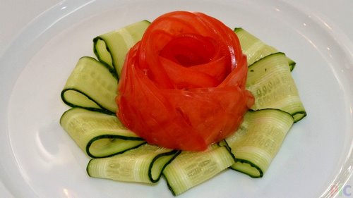 Güzel sebze dilimleme - fotoğraf tasarım fikirleri