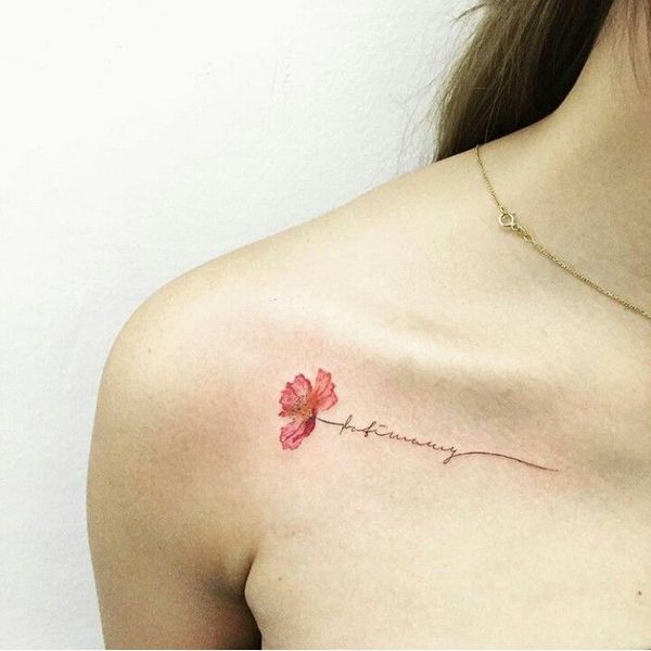 الوشم الجميل للفتيات: أفضل الأفكار الوشم على أجزاء مختلفة من الجسم - الصورة