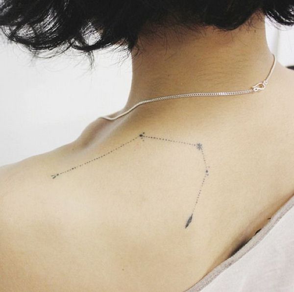 الوشم الجميل للفتيات: أفضل الأفكار الوشم على أجزاء مختلفة من الجسم - الصورة