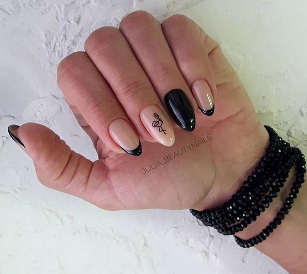 Lussuosa manicure nera 2025-2026 - tendenze della moda e novità
