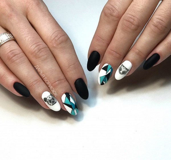 Lussuosa manicure nera 2025-2026 - tendenze della moda e novità