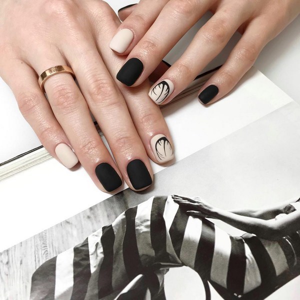 Lussuosa manicure nera 2025-2026 - tendenze della moda e novità