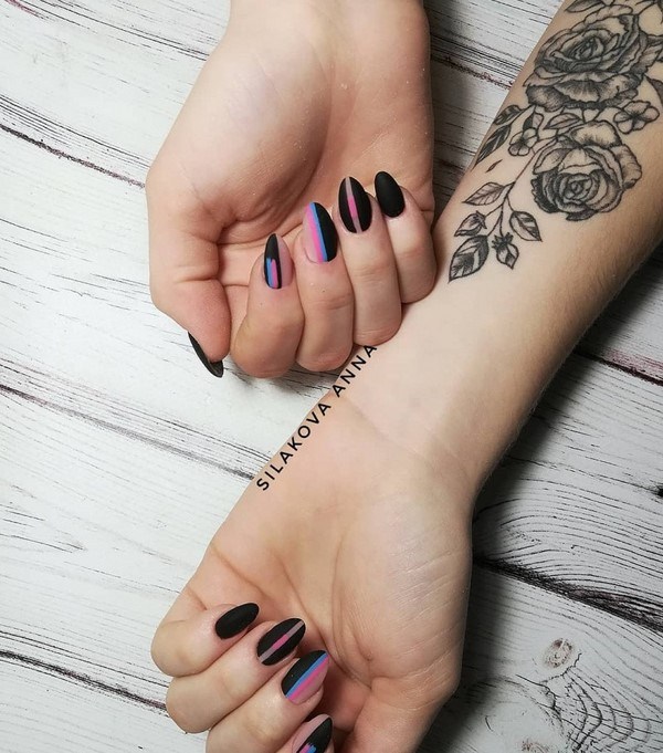 Lussuosa manicure nera 2025-2026 - tendenze della moda e novità