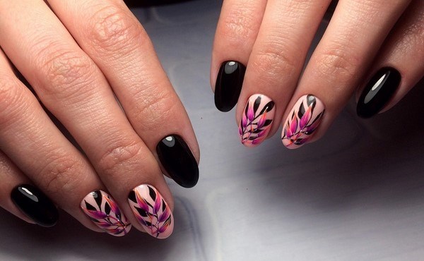 Lussuosa manicure nera 2025-2026 - tendenze della moda e novità