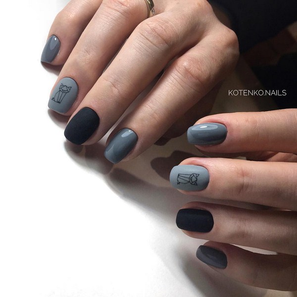 Lussuosa manicure nera 2025-2026 - tendenze della moda e novità