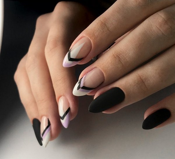 Lussuosa manicure nera 2025-2026 - tendenze della moda e novità