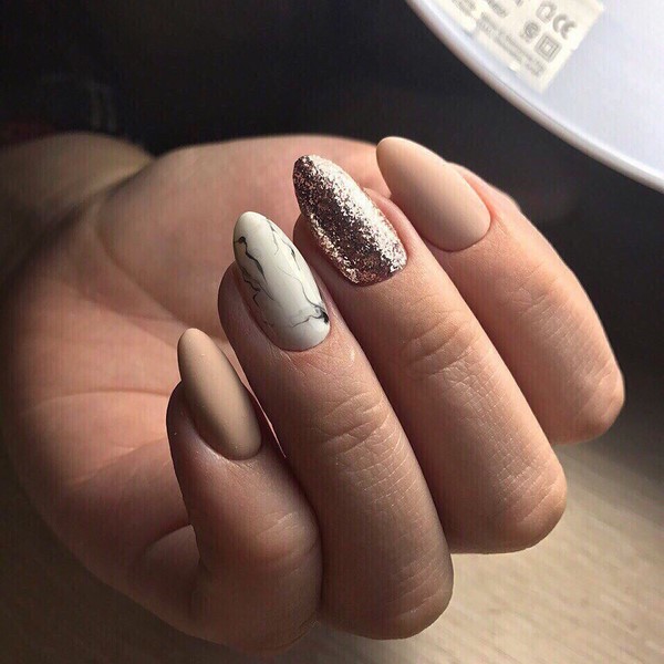 Unsurpassed manicure nude 2025-2026: fashion photo ideas