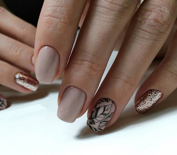 Manicure bogel 2025-2026: idea foto fesyen